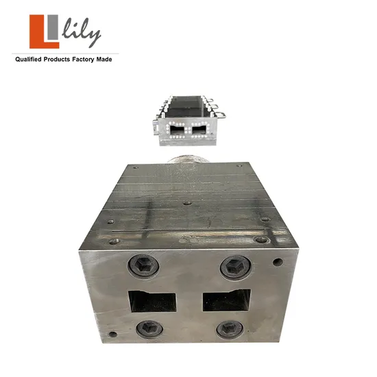 Stampo per estrusione di plastica PVC WPC per profili